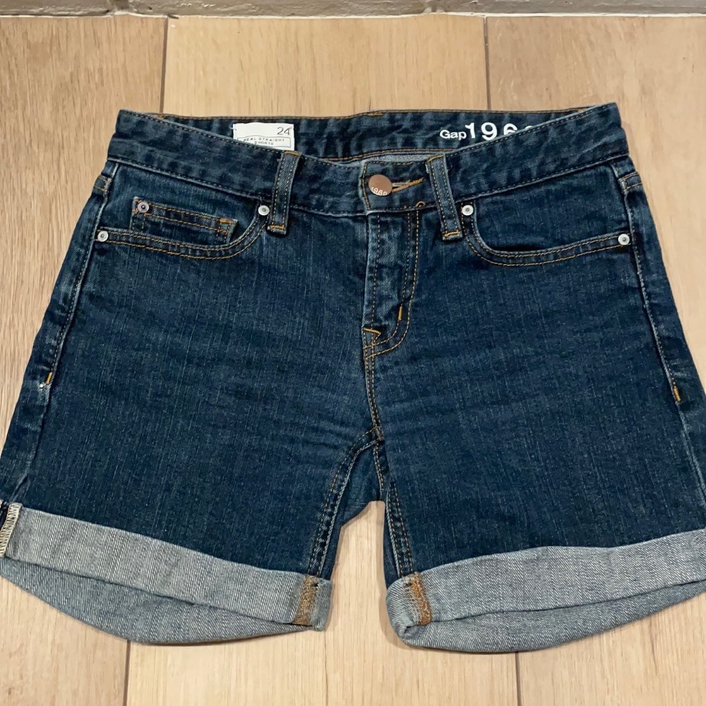 GAP Cuffed Denim Shorts
